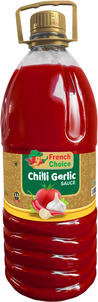 French Choice Chilli Garlic Sauce — 3.5 Ltr Bottle