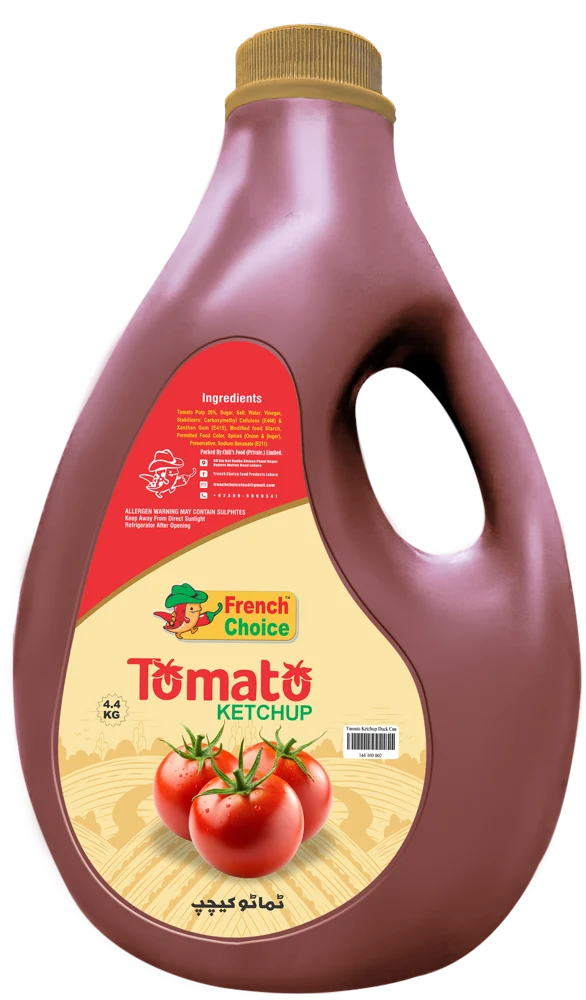 French Choice Tomato Ketchup — 4.4 Ltr Duck Can