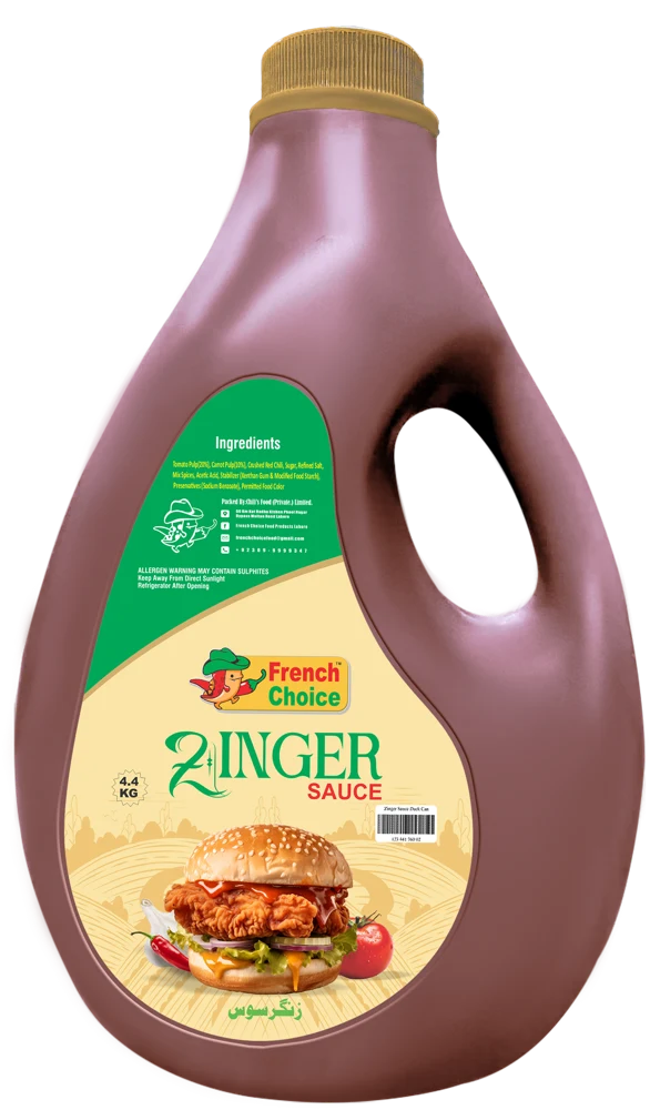 French Choice Zinger Sauce — 4.4 Ltr Duck Can